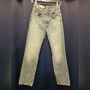 Zara High Waisted Mom Fit Jeans Size 2